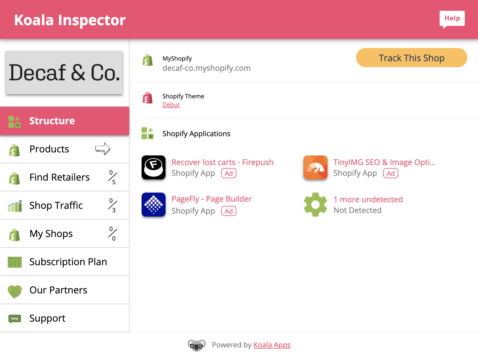 Shopify のサイト構築・運用に Google Chrome 拡張機能 Koala Inspector をインストールしてみる