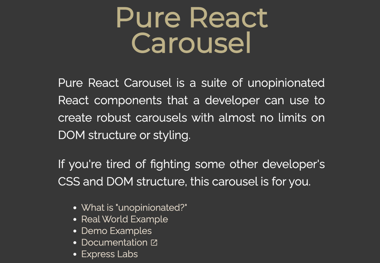 アイキャッチ画像：pure-react-carousel でカルーセルを実装する