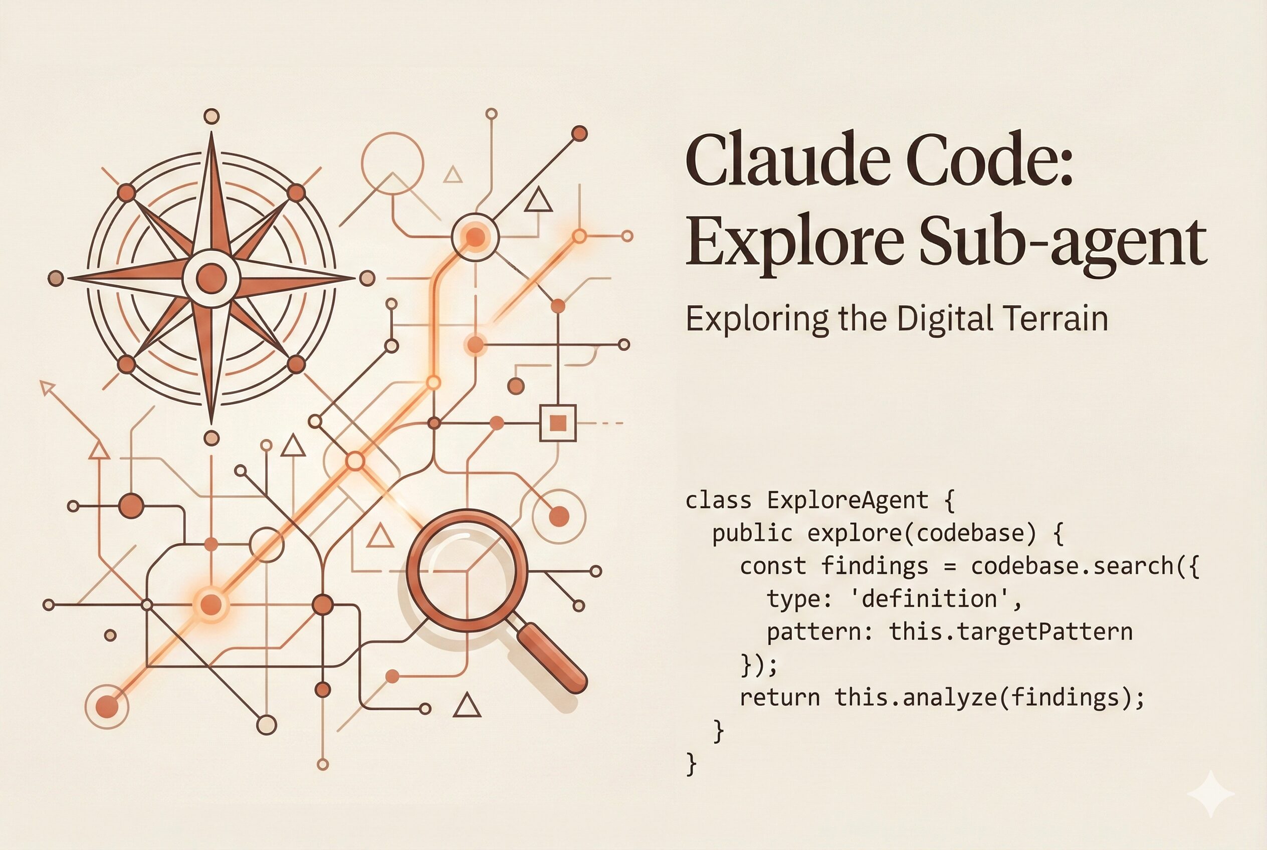 アイキャッチ画像:Claude Code の精度を上げる Explore サブエージェント