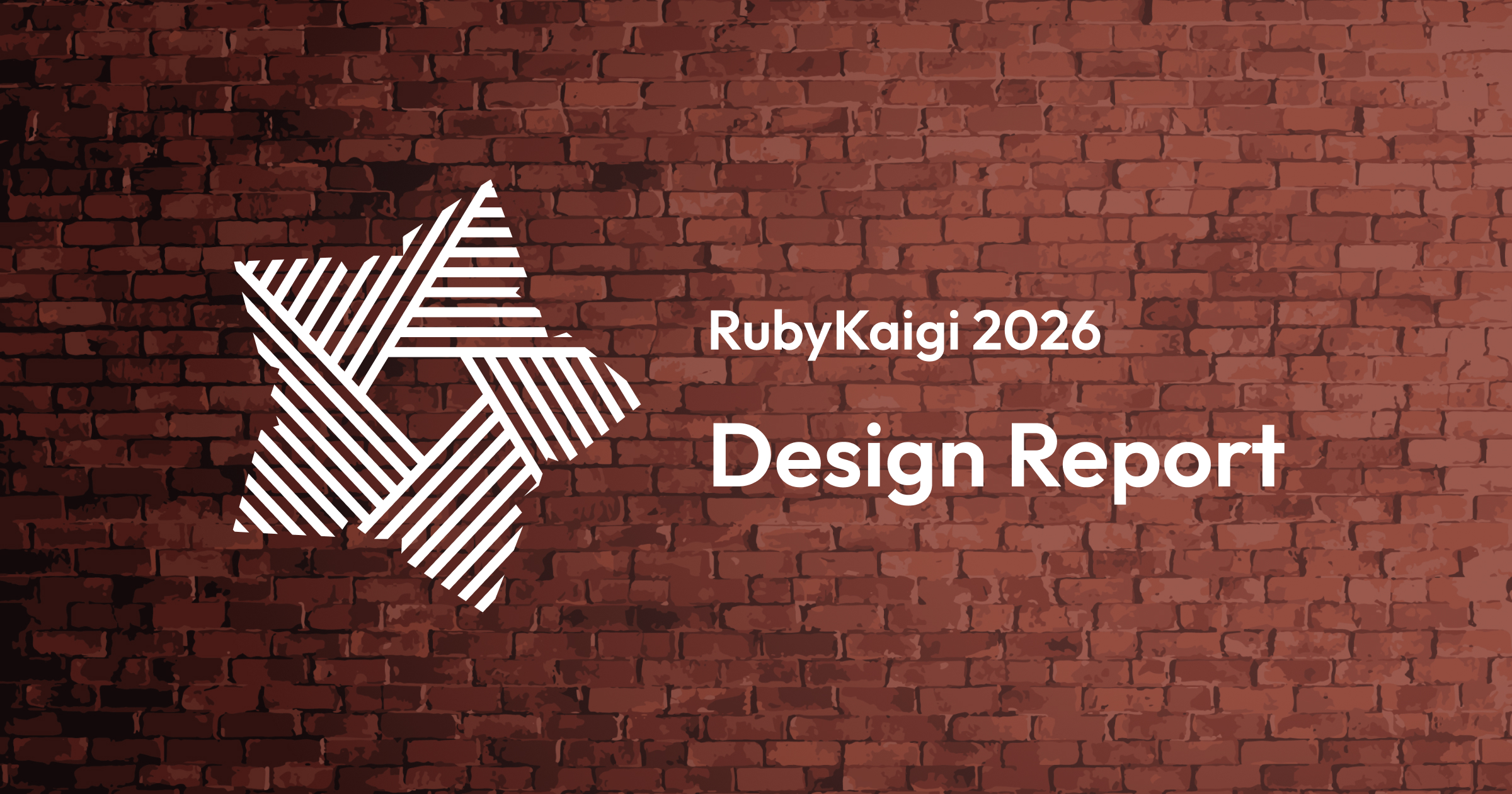 アイキャッチ画像：RubyKaigi 2026 のビジュアルグランドデザインで目指したこと ― 「世界観を作る」プロダクト思考のデザイン